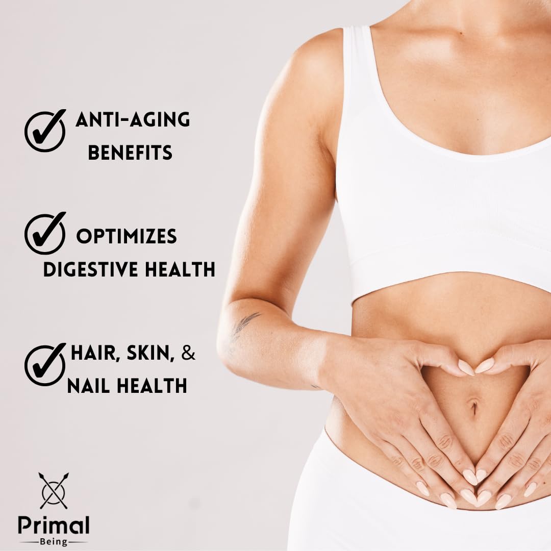 Primal Being Grassfed Beef Colostrum - Supports Immune Function, Gut Health, Hair Primal BeingUS supplements