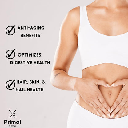Primal Being Grassfed Beef Colostrum - Supports Immune Function, Gut Health, Hair Primal BeingUS supplements