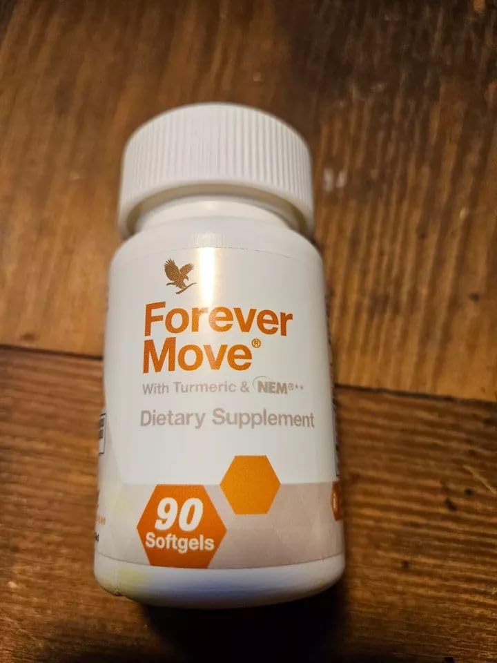 Forever Move - Advanced Joint & Muscle Supplement w/NEM, Supports Joint Comfort, Flexibility, and Fast Recovery, Gluten-Free - 90 Softgels Forever Living ProductsAu supplements