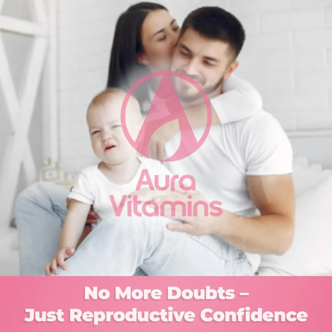 Fertili-t Female (90 Caps) Natural Fertility Support, Hormonal Balance & Prenatal Vitamins for Women, Conception Support, Natural Fertility Supplement with Aguaje & Red Maca (30-Day Supply) (1) AURA VITAMINSnz supplements