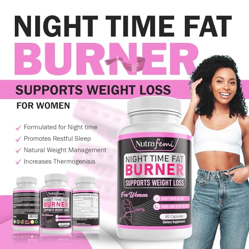 Nutrafemi Night time Fat Burner, Weight Loss Pills for Women – Thermogenic Fat Burner NutrafemiAu supplements
