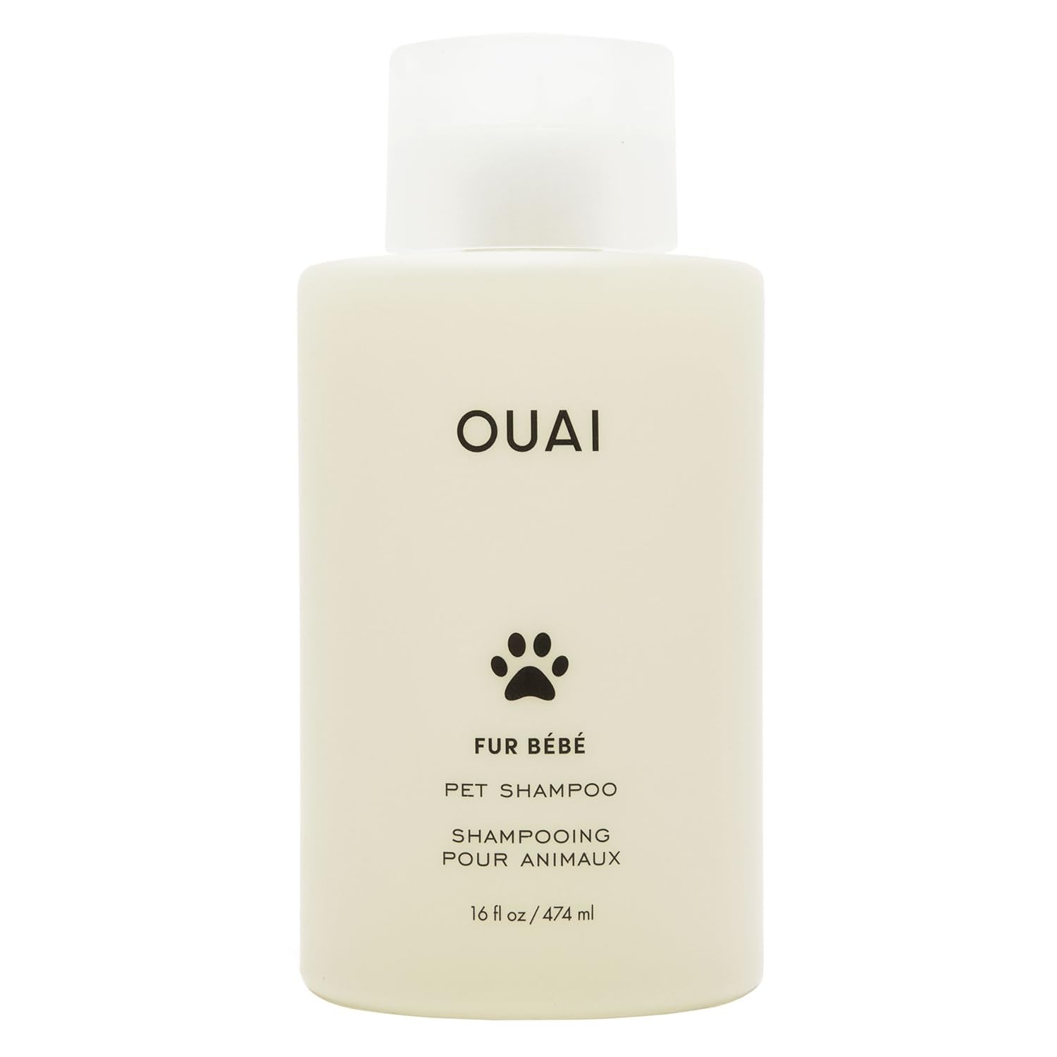 OUAI Fur Bébé Pet Shampoo, Mercer Street Scent - Dog Shampoo and Coat Wash for Hydrating, Cleansing and Adding Shine - Pet Supplies by OUAI (16 Fl Oz) OUAIAu supplements