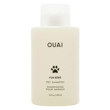 OUAI Fur Bébé Pet Shampoo, Mercer Street Scent - Dog Shampoo and Coat Wash for Hydrating, Cleansing and Adding Shine - Pet Supplies by OUAI (16 Fl Oz) OUAIAu supplements