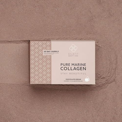 Plent Pure Marine Collagen Chocolate Dream - Stay Beautiful - 5G Collagen Peptides Daily PlentUS supplements