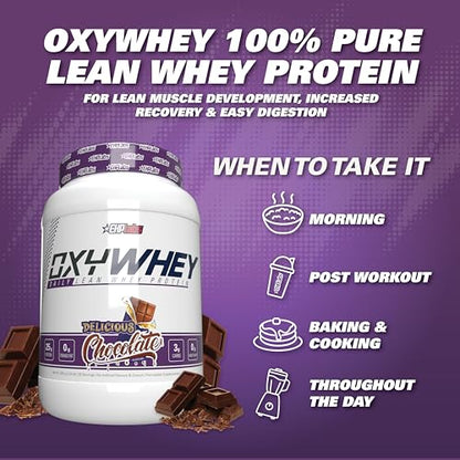 EHPlabs OxyWhey Whey Protein Isolate Powder - 25g of Whey Isolate Protein Powder EHP LabsUS supplements