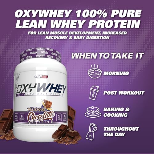 EHPlabs OxyWhey Whey Protein Isolate Powder - 25g of Whey Isolate Protein Powder EHP LabsUS supplements