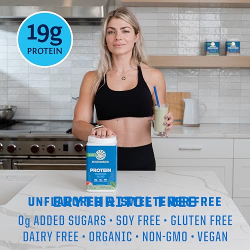 Vegan Organic Protein Powder Plant-based | BCAA Amino Acids Hemp Seed Soy Free SunwarriorUS supplements