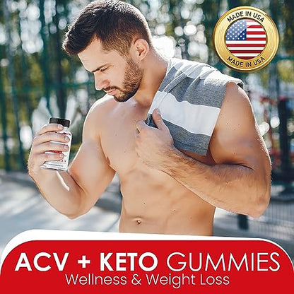 Nutrocell Simpli Health ACV Ketos Gummies Keto Apple Cider Vinegar 1050mg NutrocellUS supplements