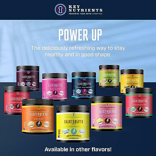 KEY NUTRIENTS Multivitamin Electrolytes Powder No Sugar - Tempting Blue Raspberry KEY NUTRIENTSUS supplements