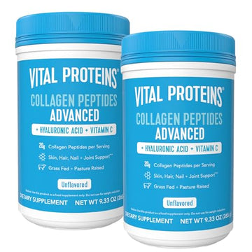 Vital Proteins Collagen Peptides with Hyaluronic Acid and Vitamin C, Shrink-Wrapped Vital ProteinsUS supplements