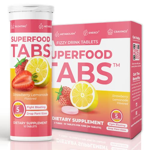 Superfood Tabs Detox Cleanse Drink - Fizzy Nutrition Supplement for Women and Men skinnytabsAu supplements