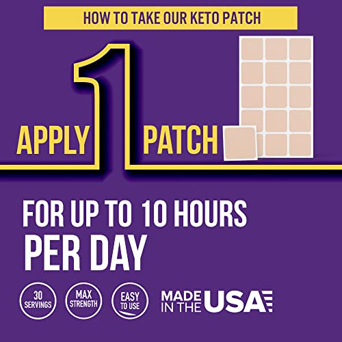 VitaPatch Keto Patch with B12 Methylcobalamin and Vitamin Guarana B12 Patch for Energy VitaPatchUS supplements