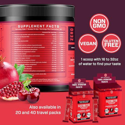 KEY NUTRIENTS Multivitamin Electrolytes Powder No Sugar - Sweet Cherry Pom Electroly KEY NUTRIENTSUS supplements