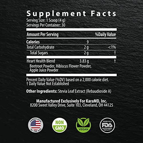 KaraMD UltraBeets - Beetroot Superfood Powder - Heart Health, Circulation & Energy KaraMDUS supplements