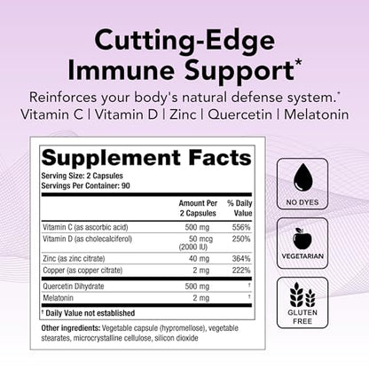 Theralogix Theravir Immune Support Supplement - 90-Day Supply - Immune Support Sup TheralogixUS supplements
