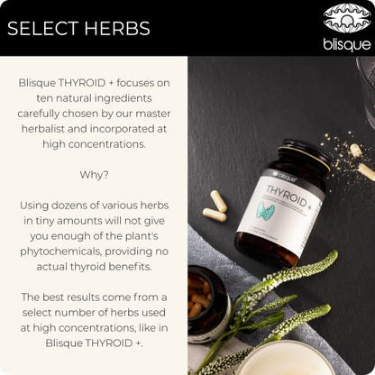 Blisque – Thyroid Support Supplement Complex for Healthy Metabolism and Increased Energy BlisqueUS supplements