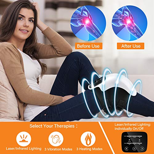 FORTHiQ Cordless Knee Massager, FDA Registered, Infrared Heat and Vibration Knee Pain Relief FORTHiQAu supplements