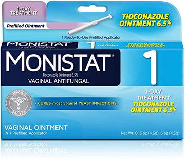 Monistat 1-Day Yeast Infection Treatment, Prefilled Applicator, 1 ea MonistatAu supplements