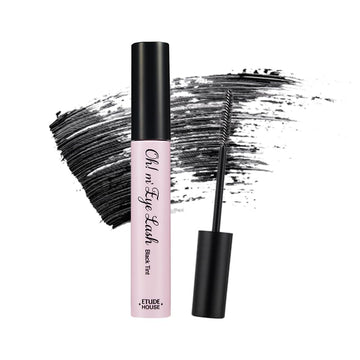 ETUDE Oh M'Eye Lash Black Tint Mascara – Natural Glossy Effect with Long Lasting Strong Curl System, Volume Enhancing, Smudge-Free, Improved fixation and water resistance, Korean Makeup, Kbeauty ETUDEAu supplements