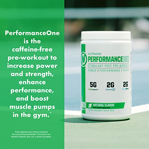 PerformanceOne Best Stimulant-Free Pre Workout Powder by NutraOne for Women and Men NutraOne NutritionAu supplements