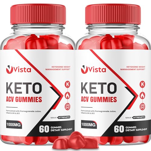 (2 Pack) Vista Keto Acv Gummies - Official Formula, Vegan - Vista Keto + Acv Gummies HealthlyUS supplements