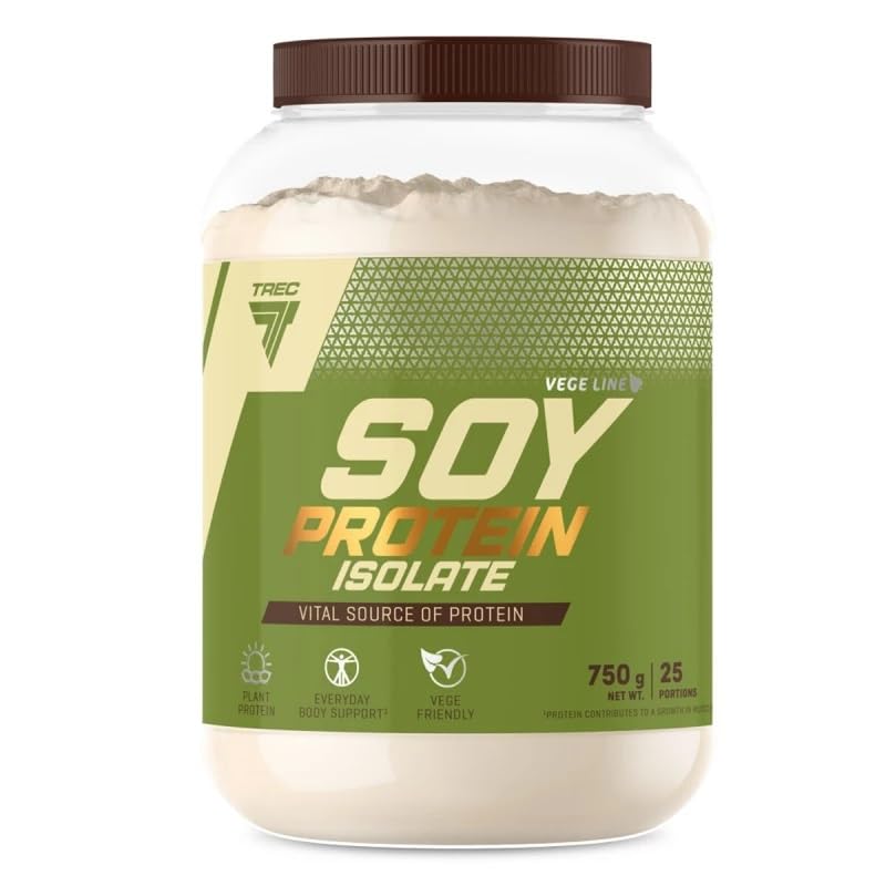 Soy Protein Isolate, Vanilla - 750g Trec NutritionAu supplements