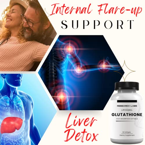 Research Labs Liposomal Glutathione Supplement w/Gluta-IV™, 100x Enhanced Absorption Research LabsAu supplements