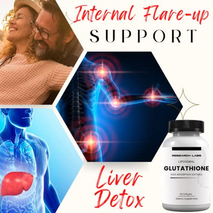 Research Labs Liposomal Glutathione Supplement w/Gluta-IV™, 100x Enhanced Absorption Research LabsUS supplements