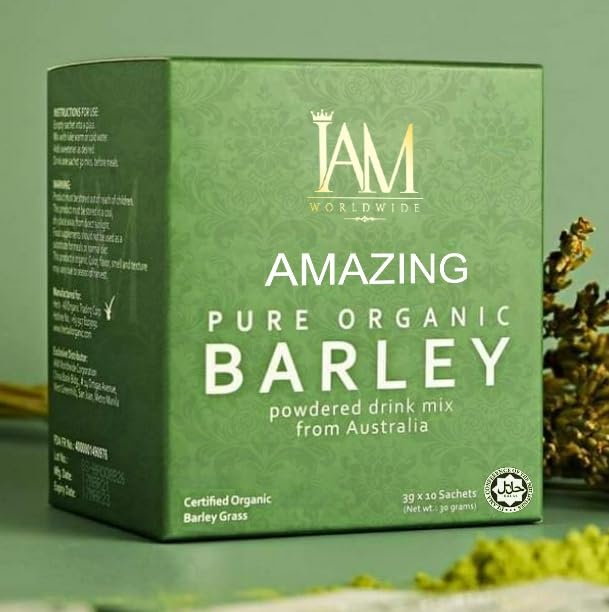 IAM Amazing Pure Organic Barley Powder Drink Barley Green Natural Blend XLXZHYFAu supplements