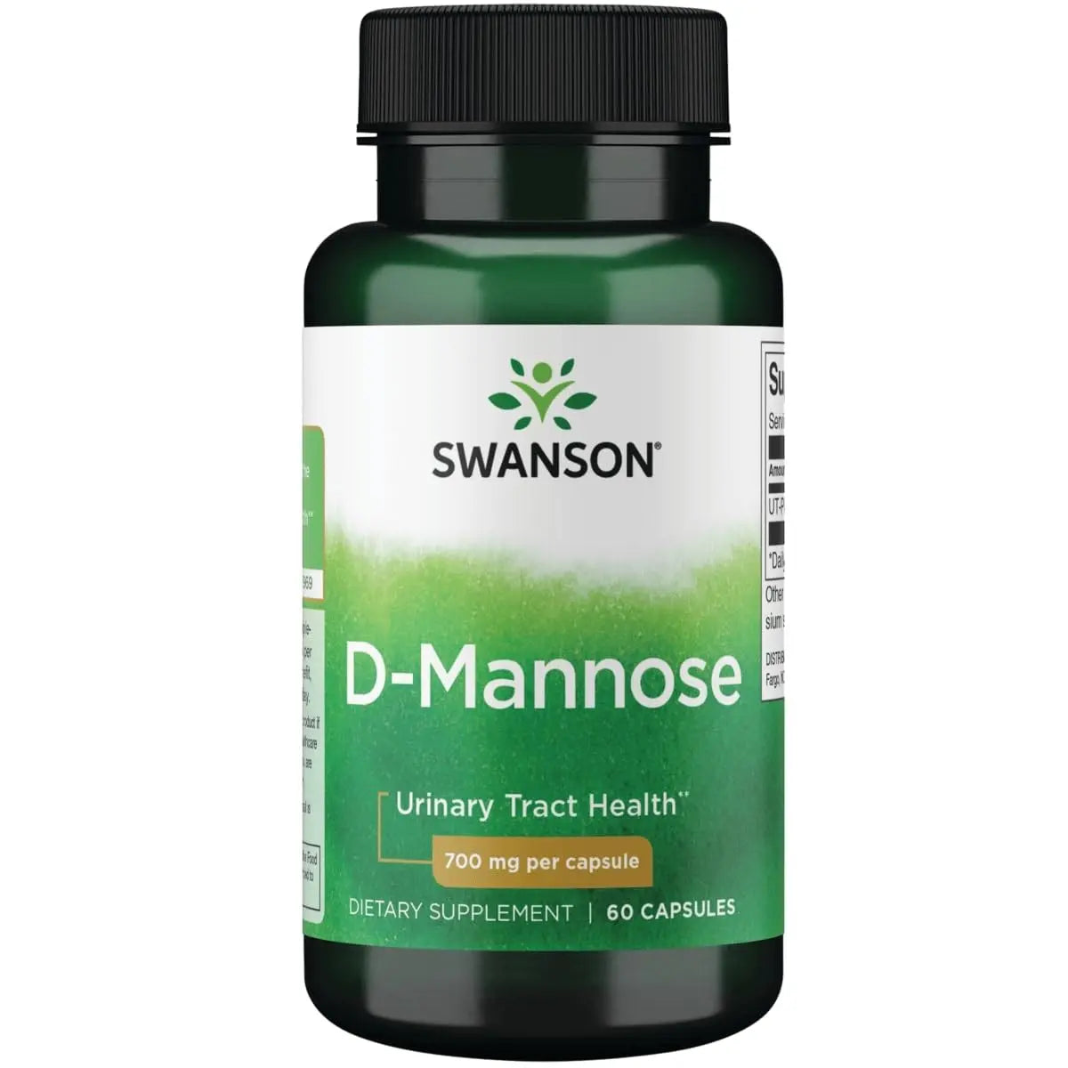 Swanson D-Mannose 700 Milligrams 60 Capsules SwansonAu supplements