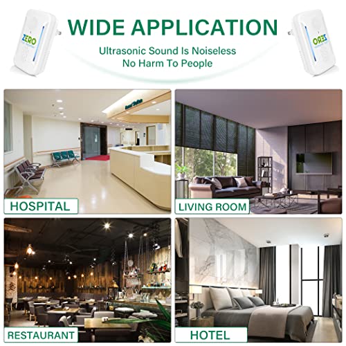 Ultrasonic Pest Repeller, Indoor Ultrasonic Repellent for Roach, Rodent ZEROPESTAu supplements