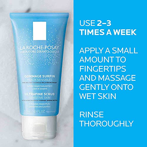 La Roche-Posay Ultra-Fine Scrub for Sensitive Skin, Gentle Exfoliating Face La Roche-PosayUS supplements