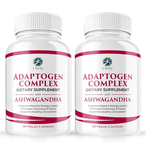 1 Body Adaptogen Complex Supplement with Ashwagandha 1 BodyUS supplements