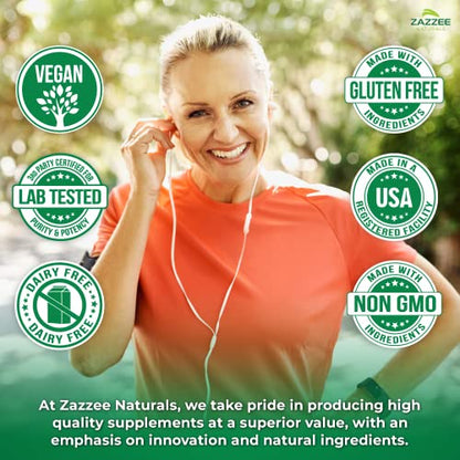 Zazzee Extra Strength Citicoline CDP Choline, 500 mg per Serving, 100 Vegan Capsules ZazzeeUS supplements