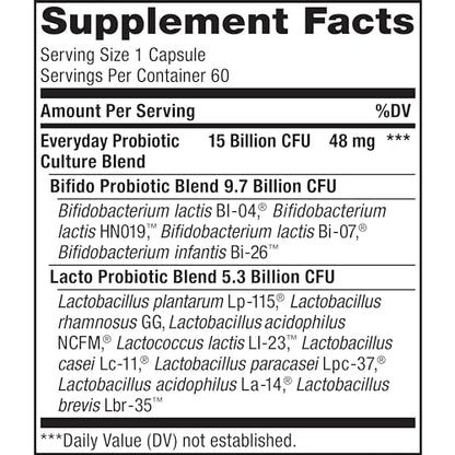 Renew Life Everyday Probiotic Capsules, Daily Supplement Supports Urinary, Digestive Renew LifeUS supplements
