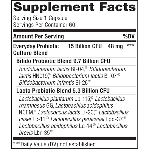 Renew Life Everyday Probiotic Capsules, Daily Supplement Supports Urinary, Digestive Renew LifeUS supplements