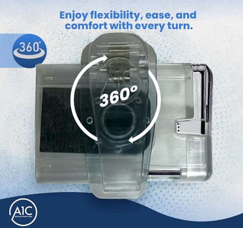 (2023-24 Model) A1C Pump Case, 360 Rotating Case for Tandem Tslim, t:Slim X2, t:Slim G4 PUG PROTECTIVE GEARAu supplements