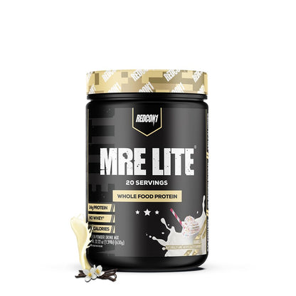 REDCON1 MRE Lite Whole Food Protein Powder, Vanilla - Low Carb & Whey Free Meal REDCON1US supplements