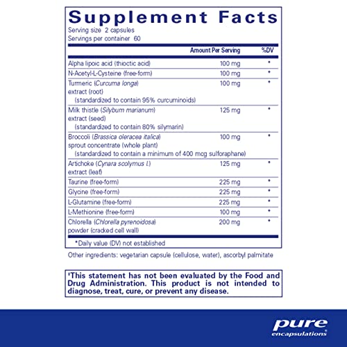 Pure Encapsulations Liver-G.I. Detox | Support for Liver and Gastrointestinal Detoxification Pure EncapsulationsUS supplements