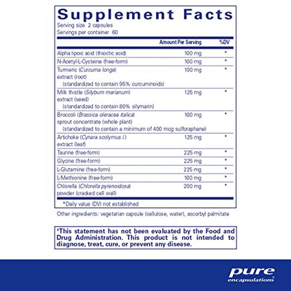 Pure Encapsulations Liver-G.I. Detox | Support for Liver and Gastrointestinal Detoxification Pure EncapsulationsUS supplements