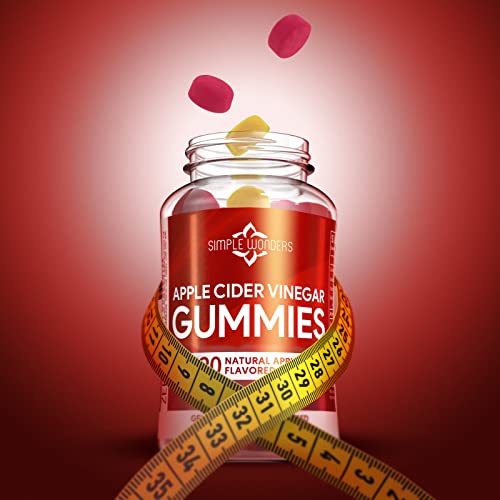 Apple Cider Vinegar Gummies with The Mother - ACV Gummies for Detox, Cleansing & Immune Support SIMPLE WONDERSAu supplements
