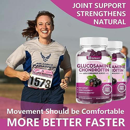 UPNEUTRI Glucosamine Chondroitin Gummies Sugar Free, Extra Strength 1500mg UPNEUTRIAu supplements