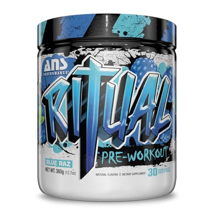 ANS Performance Ritual Pre Workout (30 Servings, 12.7 oz) - Complete Preworkout Formula ANS PerformanceUS supplements