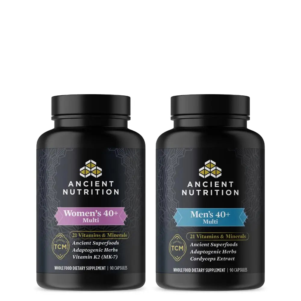 Ancient Nutrition Multivitamins for Men and Women, Age 40+ (90 Count) Ancient NutritionAu supplements