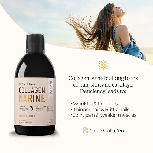 True Collagen - Premium 11000mg Collagen Marine I Pure Hydrolyzed Collagen (Type I & III) True CollagenAu supplements