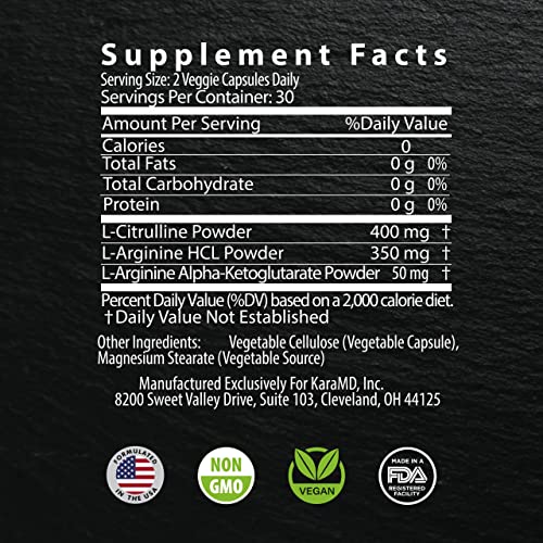 KaraMD Boost NXT | Nitric Oxide Booster Supplement | Natural L-Citrulline & L-Arginine KaraMDAu supplements