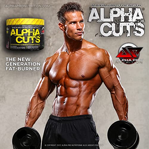 Alpha Pro Nutrition Alpha Cuts Fat Burner Thermogenic Men Women Pre Cardio Workout Alpha Pro NutritionUS supplements