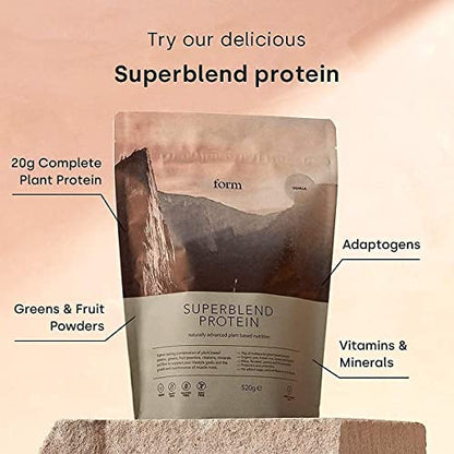 Form Superblend Protein - Vegan Protein Powder with Superfoods, Vitamins and Minerals FormUS supplements