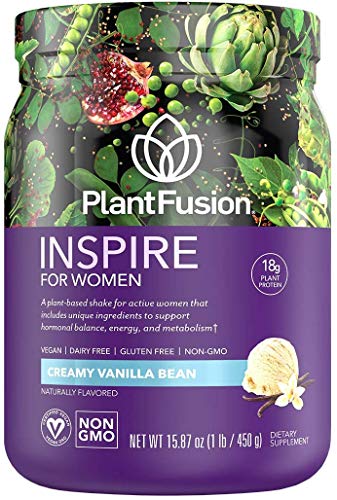 PlantFusion Inspire Plant Protein Powder for Women - Low Carb Protein Powder for Lean PlantFusionAu supplements