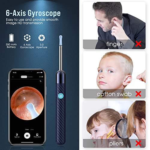 Ear Wax Removal - Earwax Remover Tool with 8 Pcs Ear Set - Ear Cleaner LEIPUTUS supplements